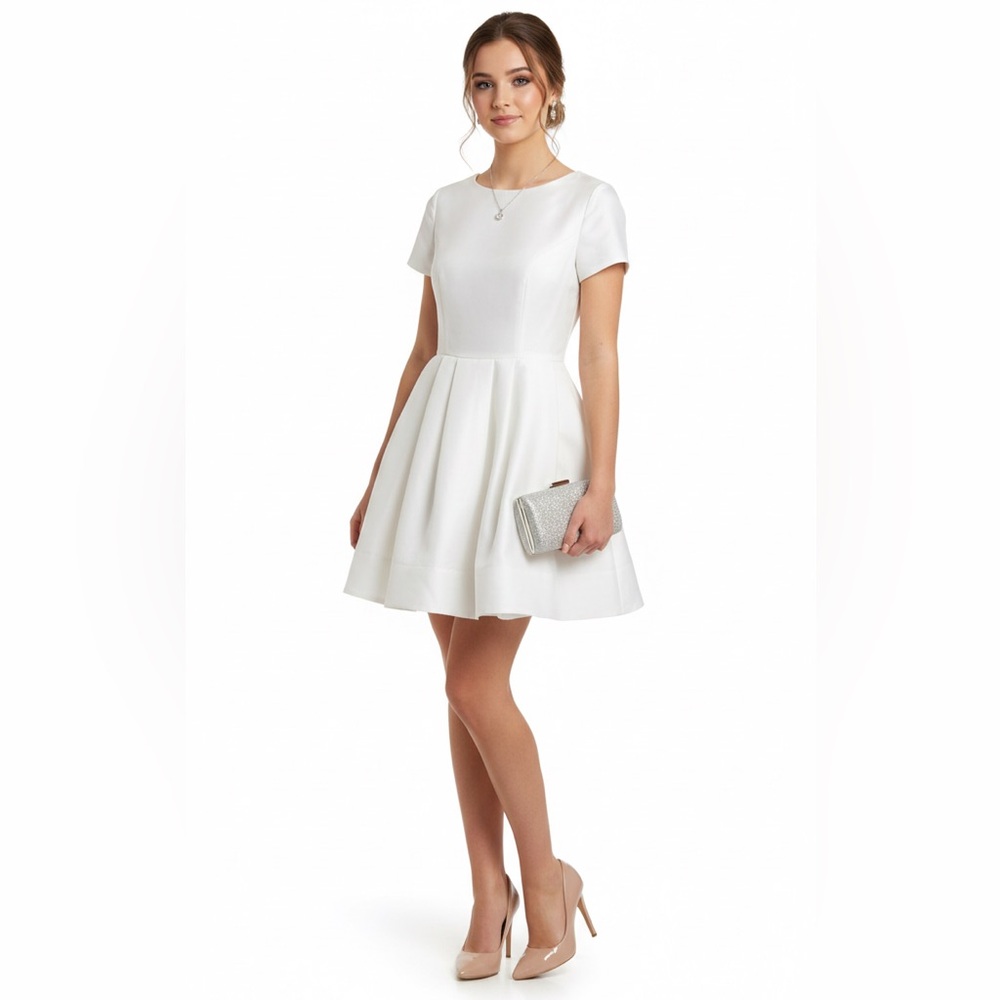 DO+BE Classic White Dress
